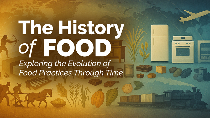 From Fire to Freezers: The History of Eating